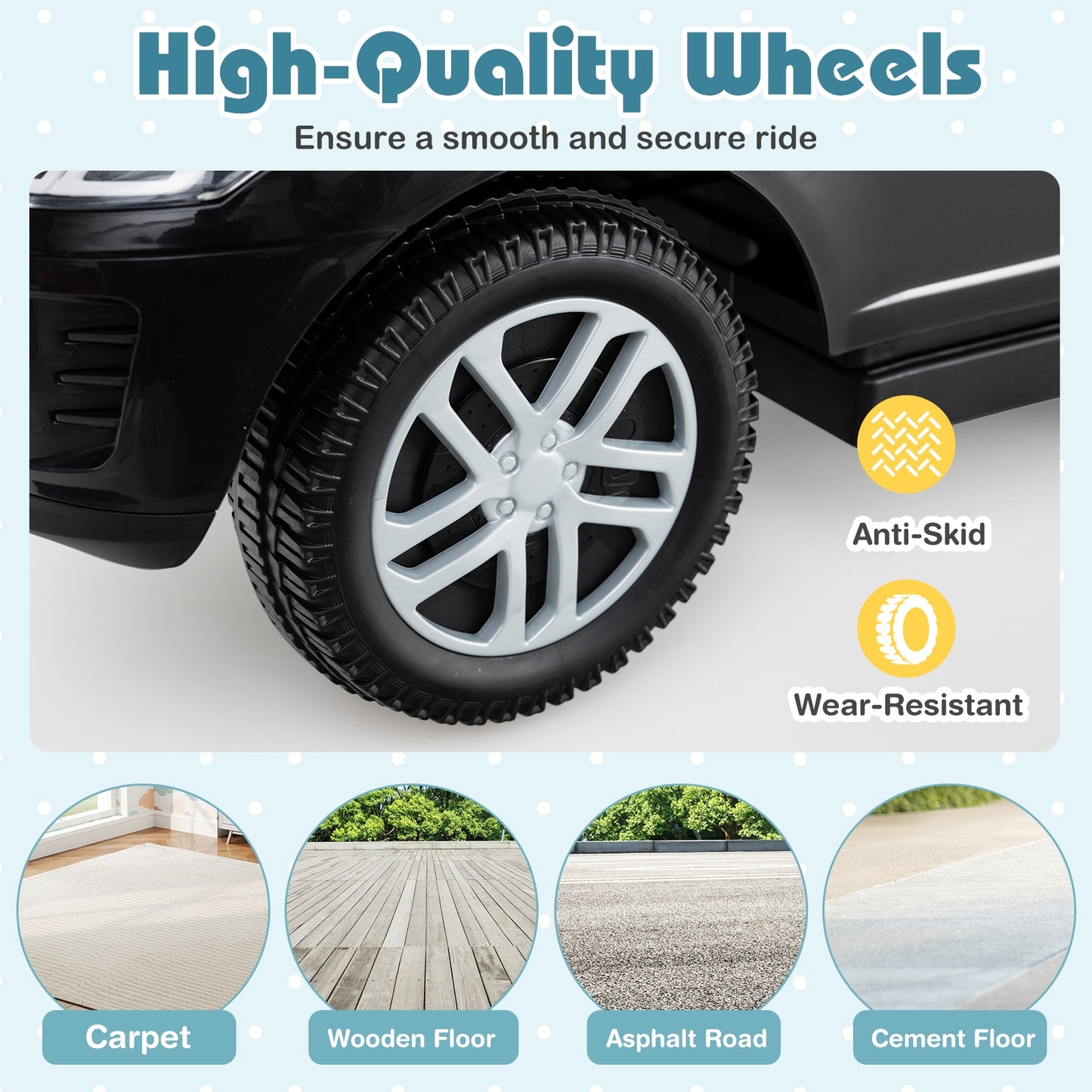 3 in 1 Push Car with Removable Handle and Guardrail for Kids 18-36 Months Old, Black Push & Pedal Ride On Toys at Gallery Canada