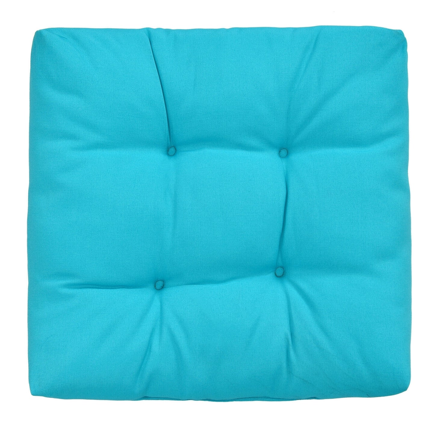 21 Inch x 21 Inch Patio Chair Seat Cushion, Turquoise Outdoor Furniture Accessories at Gallery Canada