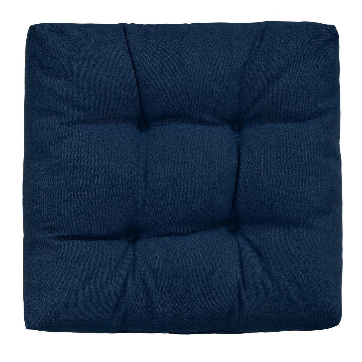21 Inch x 21 Inch Patio Chair Cushion, Indoor Outdoor, Navy