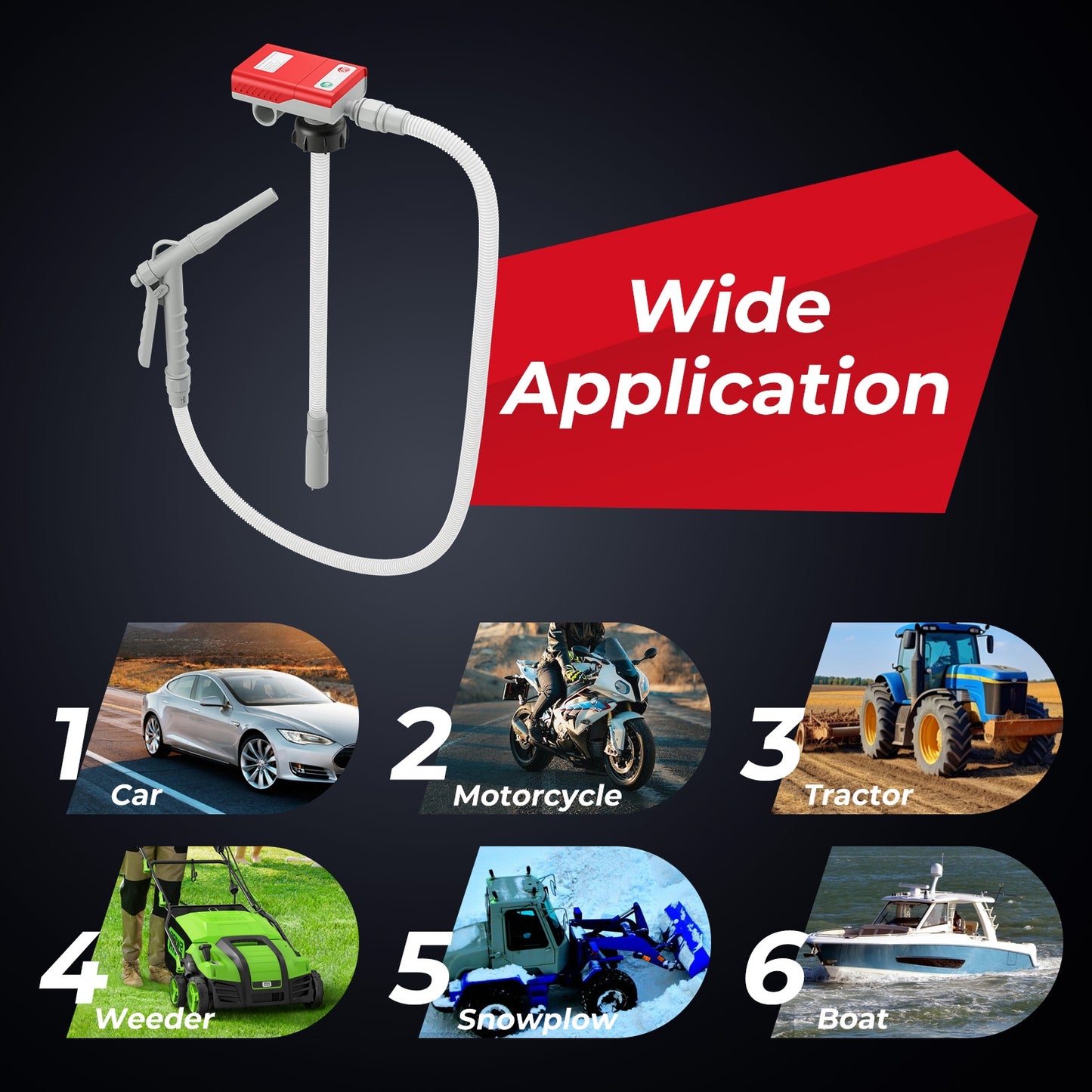 Fuel Transfer Pump With Nozzle, Flow Control And Stop Sheds & Outdoor Storage at Gallery Canada