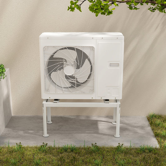Mini Split Ground Stand, 9000-18000 BTU, White