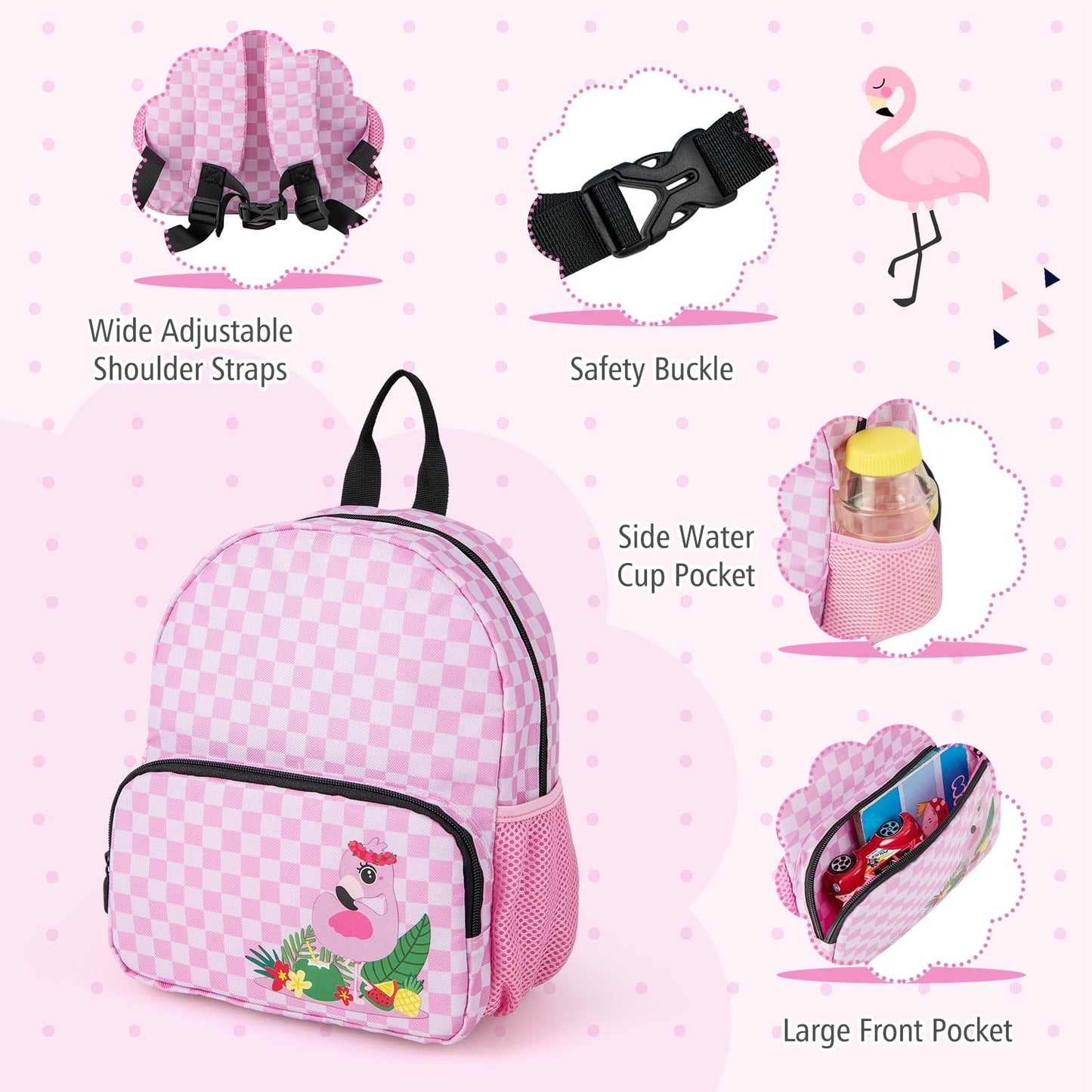 2-Piece Kids Luggage Set, Spinner Wheels, Aluminum Handle, Pink, White Kids Luggage at Gallery Canada