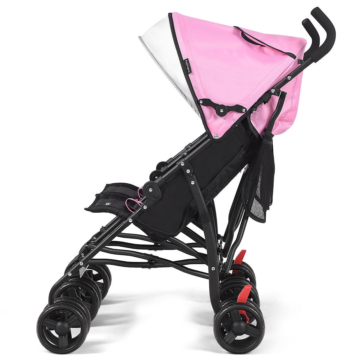 Foldable Twin Baby Double Stroller Ultralight Umbrella Kids Stroller, Pink Baby Strollers at Gallery Canada