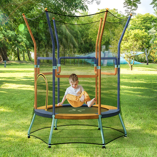 Mini Trampoline For Kids, 36 Inches, Orange Trampolines Orange at Gallery Canada