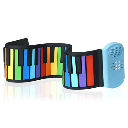 49-Key Roll-up Piano with Support Earphones, Multicolor at Gallery Canada