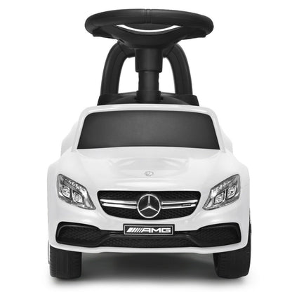 Mercedes Benz Licensed Kids Ride On Push Car, White