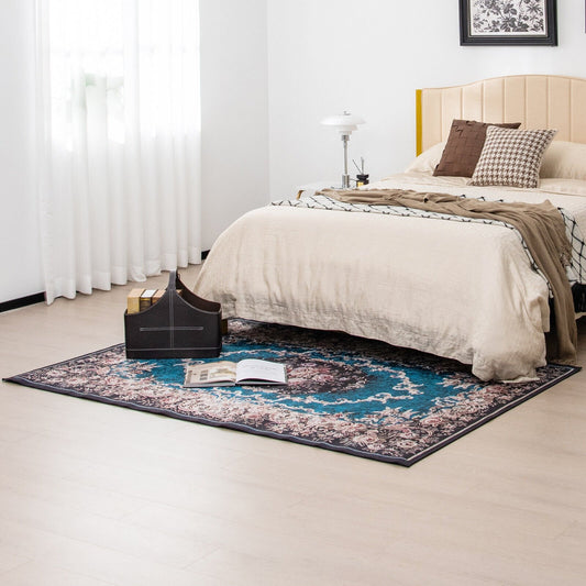Non-Shedding Anti-Slip Area Rug, Size S, Multicolor Rugs Multicolor at Gallery Canada