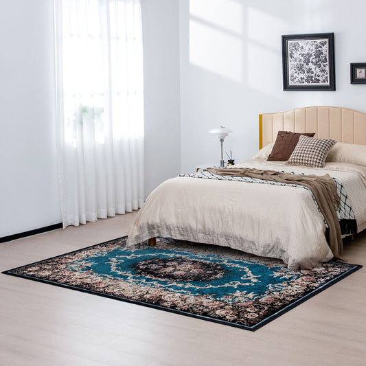 Non-Shedding Anti-Slip Area Rug, M, Multicolor Rugs Multicolor at Gallery Canada