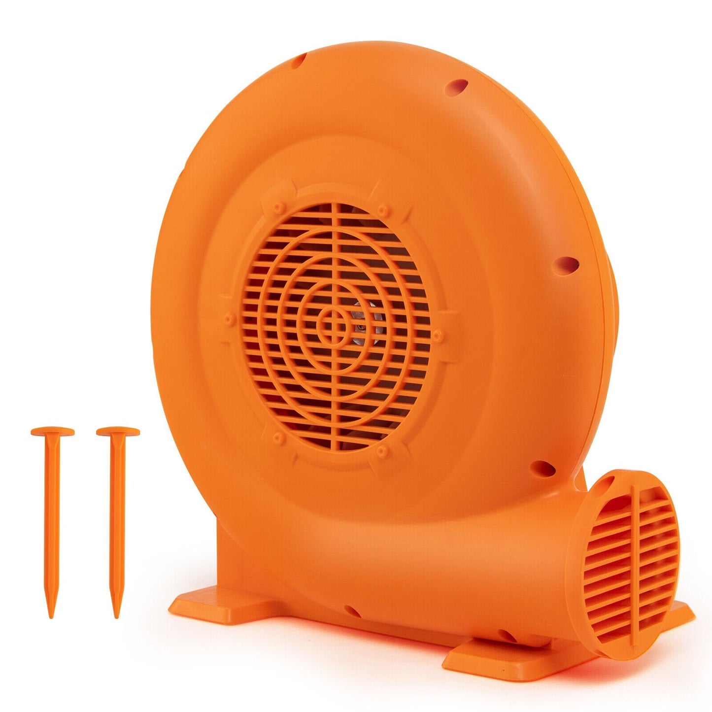 750W/550W/380W Air Blower for Inflatables with 25 feet Wire and GFCI Plug-750W, Orange