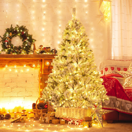 6 Ft Artificial Christmas Tree, Quick Shape, White Christmas Tree White at Gallery Canada