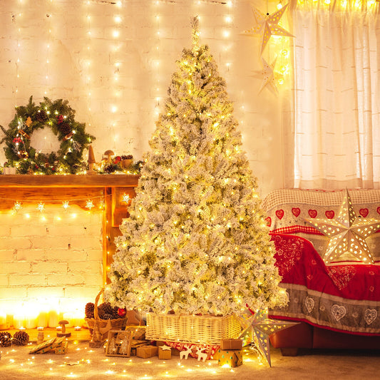 Artificial Christmas Tree, 7 Ft, 3-Minute Quick Shape, White Christmas Tree White at Gallery Canada