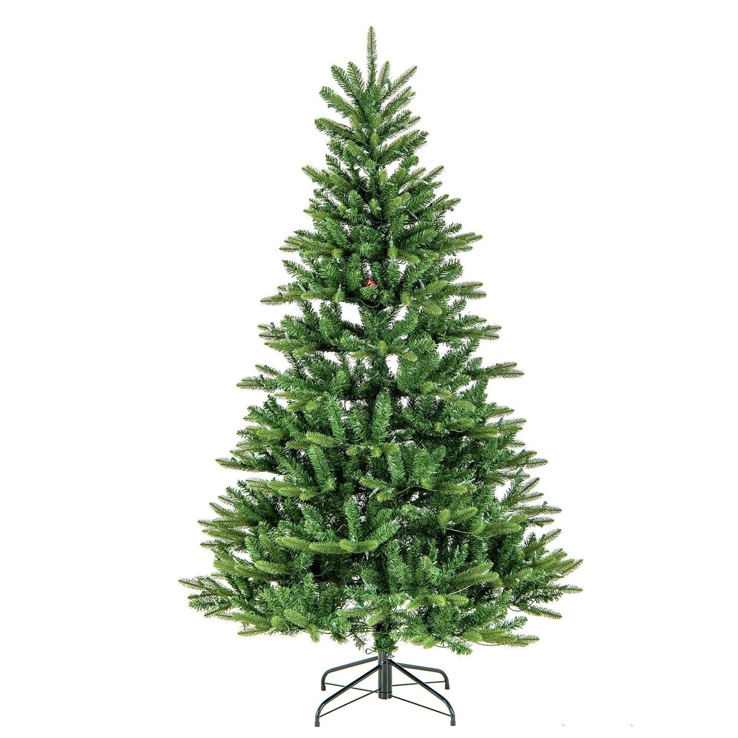 6 Feet Artificial Xmas Tree with 500 Warm Yellow Incandescent Lights, Green at Gallery Canada