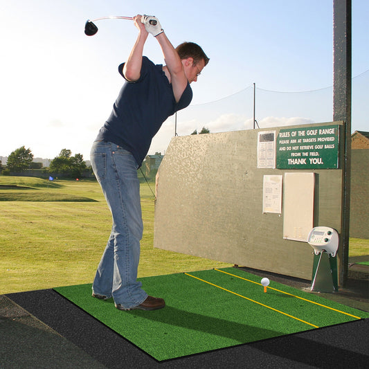 5x3 Ft Artificial Turf Practice Mat, 32mm, Green Golf Green at Gallery Canada