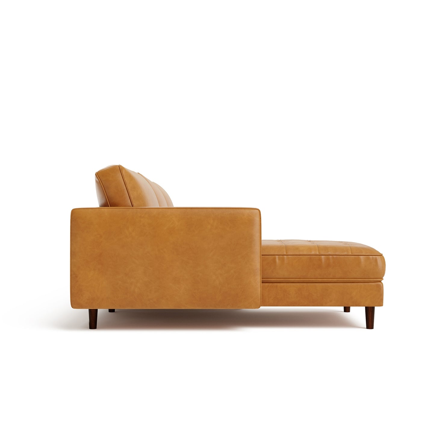 3-Seat L-Shaped Sectional Sofa, Orange Sofas & Loveseats at Gallery Canada