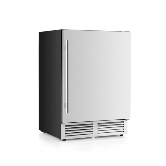 24 Inches Beverage Refrigerator with Removable Shelves and Adjustable Temperature at Gallery Canada
