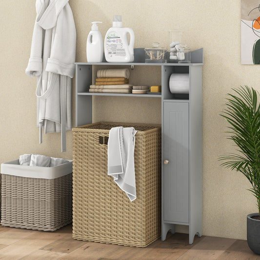 Over The Toilet Storage Cabinet, Toilet Paper Holder, Gray Bathroom Etagere Gray at Gallery Canada