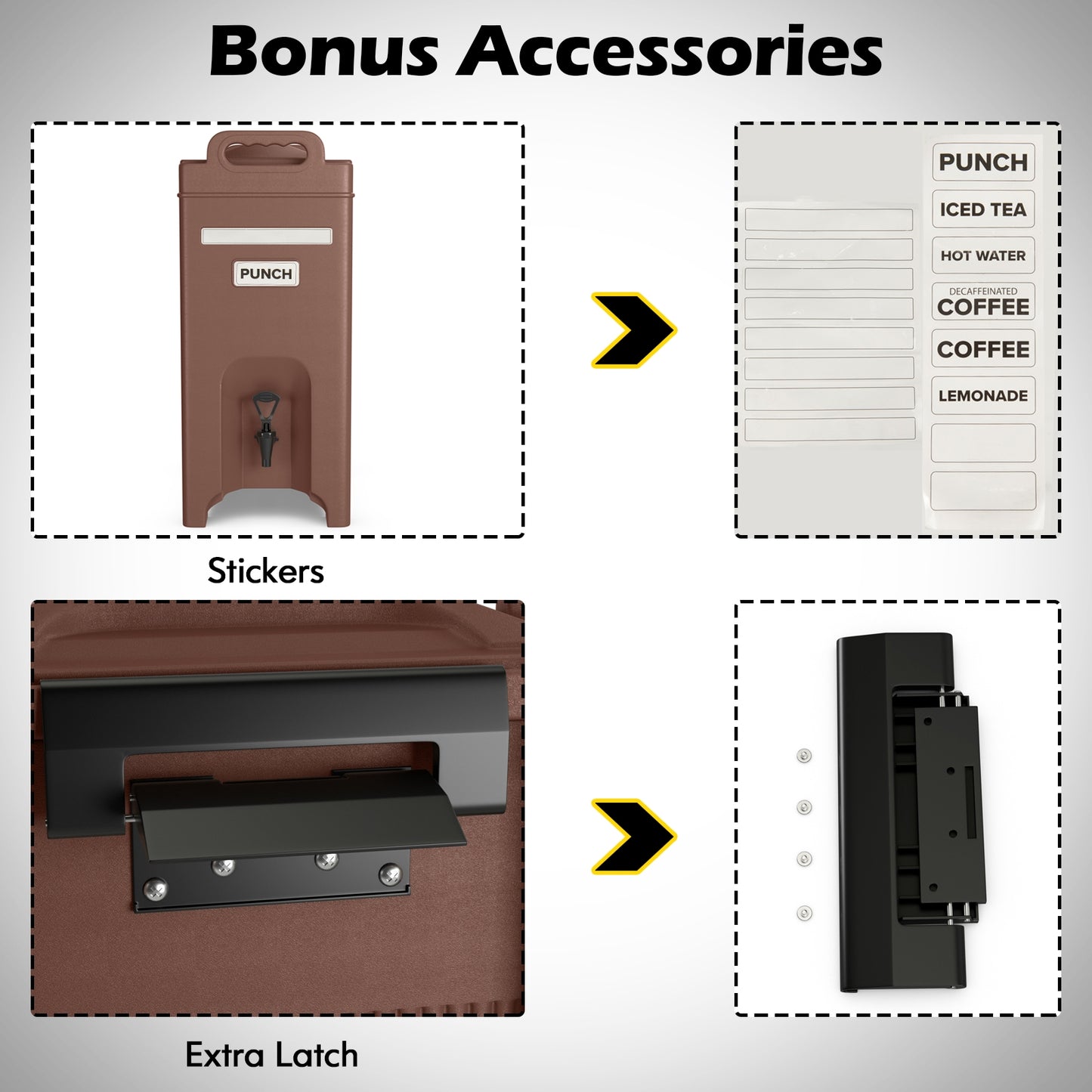 5 Gallon Insulated Beverage Server Dispenser, Coffee Water Dispensers at Gallery Canada