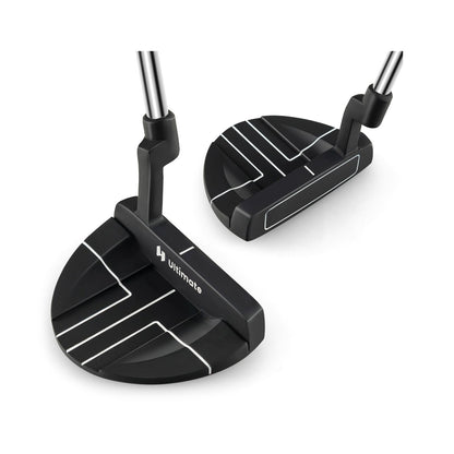 Golf Putter with Headcover 35 Inches Mallet Style Putter Right Handed, Black at Gallery Canada