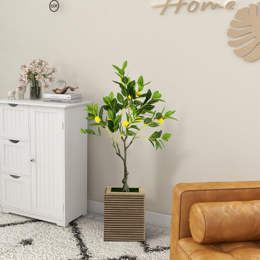 Artificial Lemon Tree, 2.6 ft, Fake Plant with Fruits Faux Plants Options at Gallery Canada