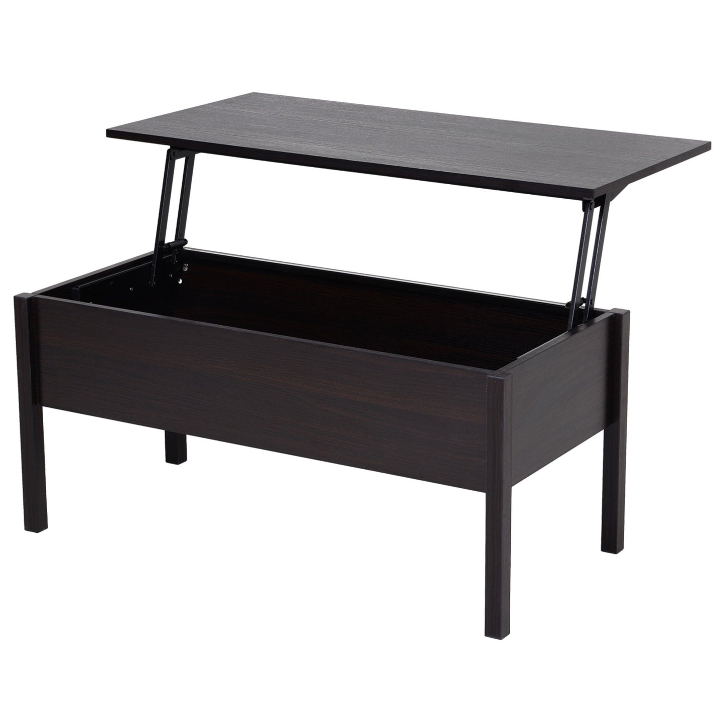 39" Modern Lift Top Coffee Table with Hidden Storage Compartment, Center Table for Living Room, Coffee at Gallery Canada