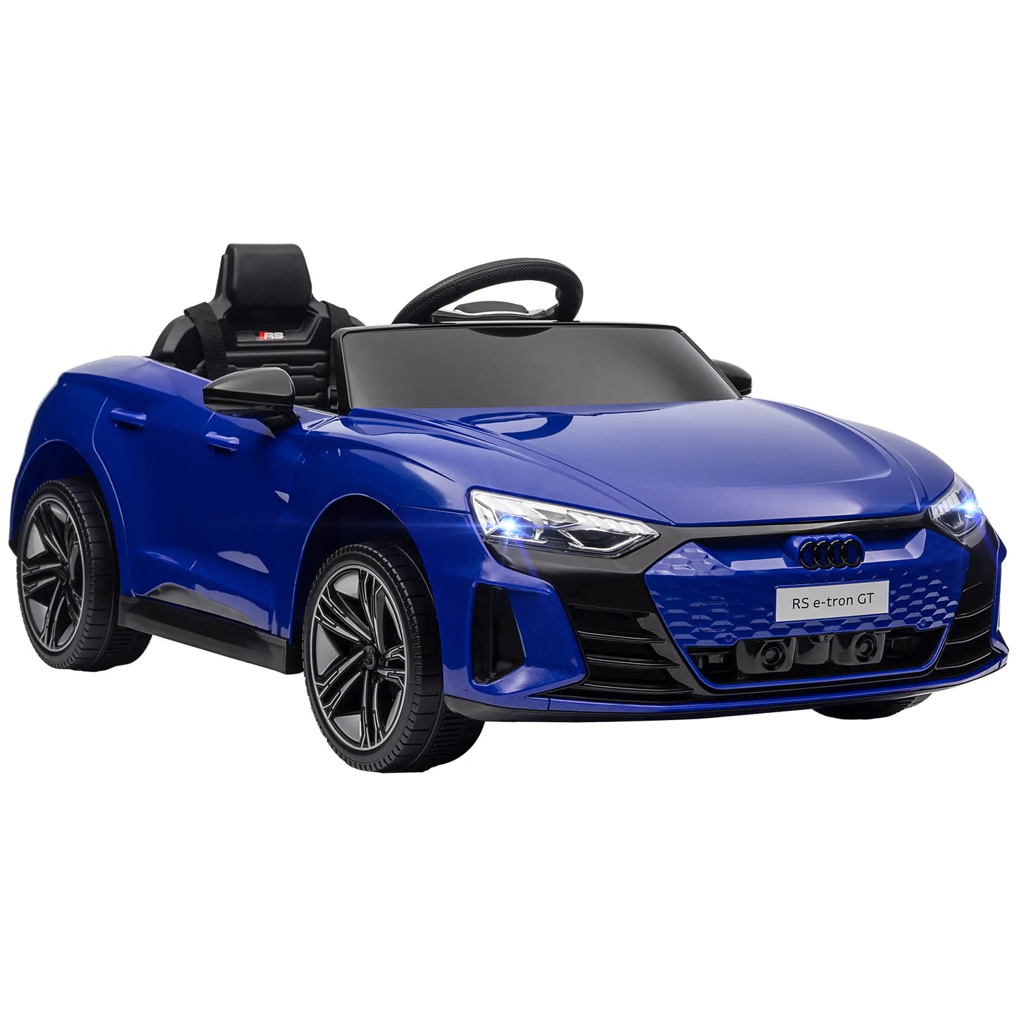 12V Kids Ride On Car, Battery Powered Electric Car, Remote Control, Navy Blue Electric Toy Cars at Gallery Canada