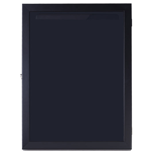 Jersey Display Frame Case, Acrylic Sports Shirt Shadow Box for Basketball Football Baseball, 23.5" x 31.5", Black - Gallery Canada