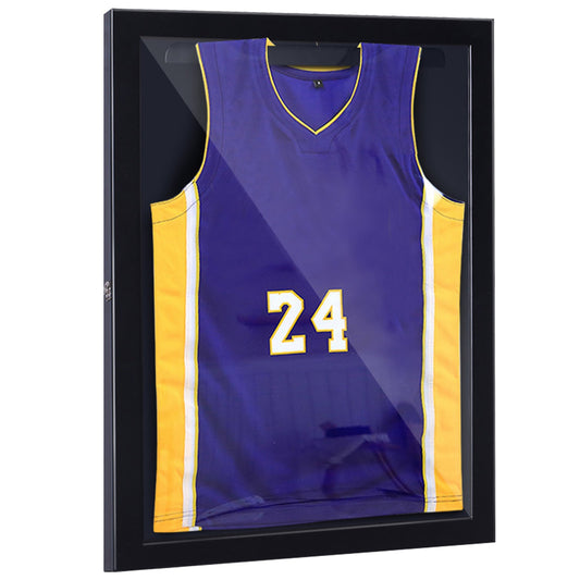 Jersey Display Frame Case, Acrylic Sports Shirt Shadow Box for Basketball Football Baseball, 28" x 35", Black - Gallery Canada