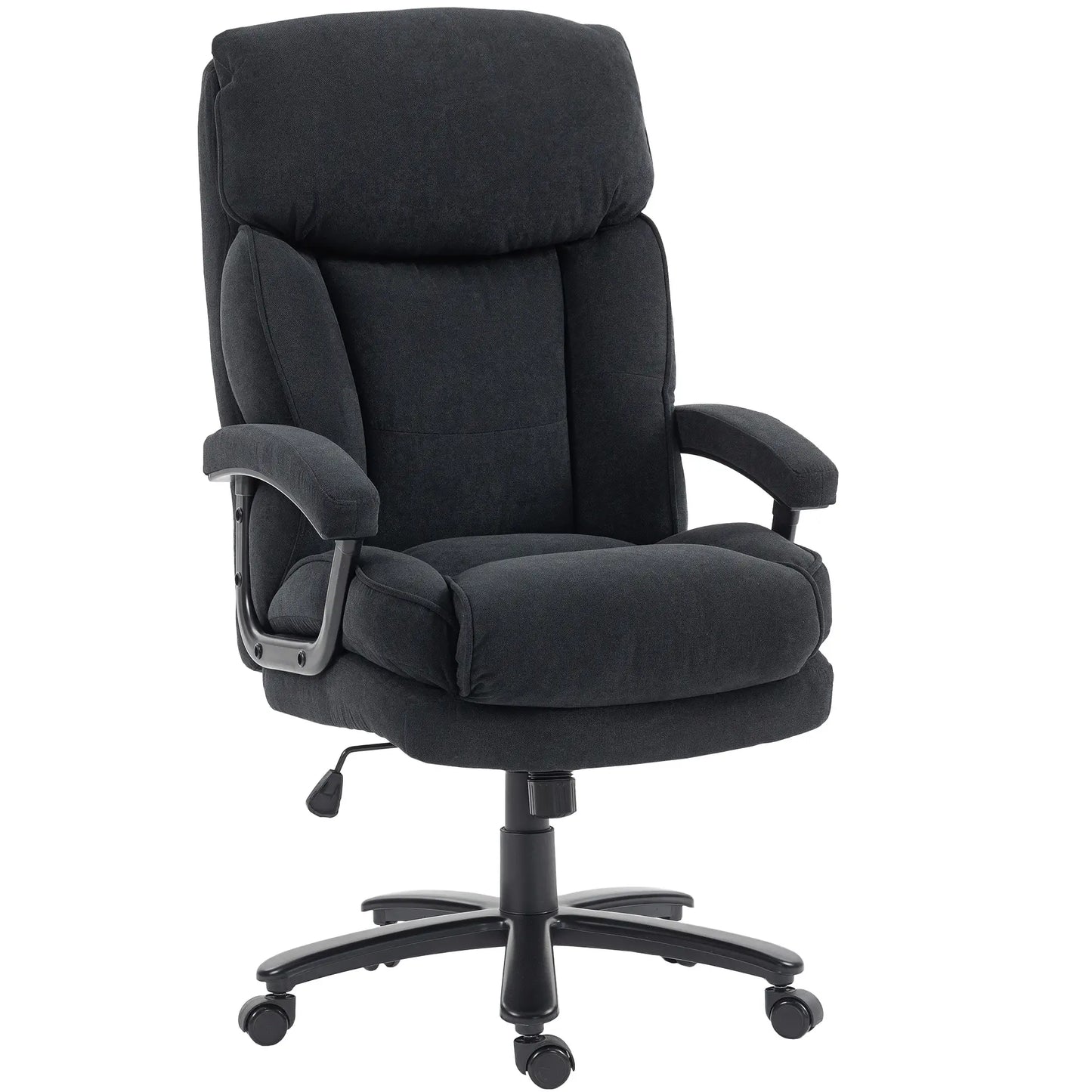 Heavy Duty Executive Office Chair, 450 lbs, Black Executive & Manager Chairs at Gallery Canada