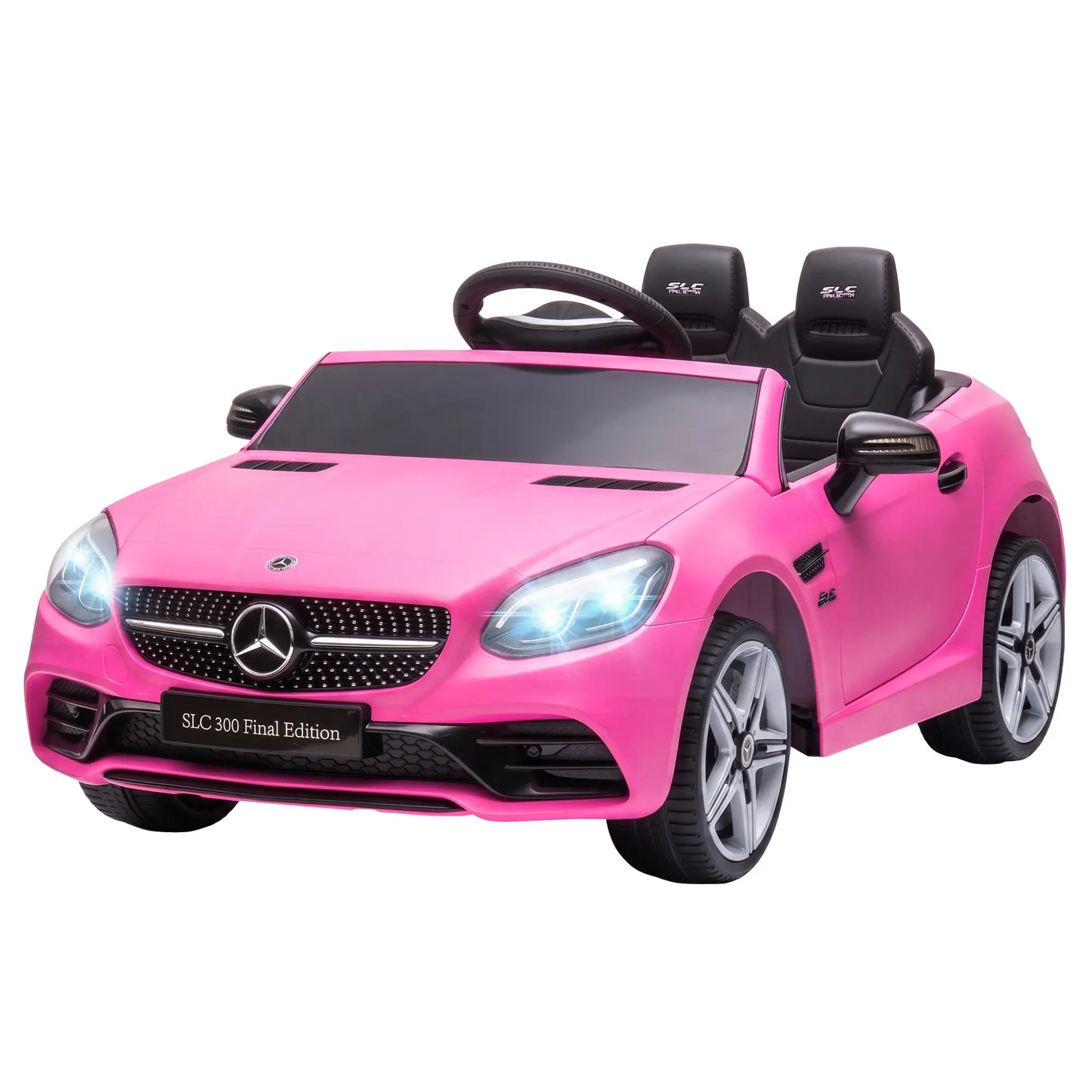 12V Ride On Car, Parent Remote, Two Motors, Music, Lights, Pink, 3-6 Years Electric Toy Cars at Gallery Canada