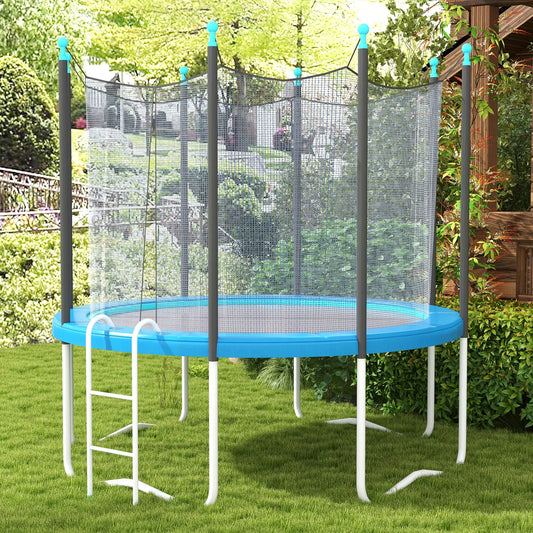 14ft Trampoline Replacement Pad, Jump Bounce Exercise, Light Blue