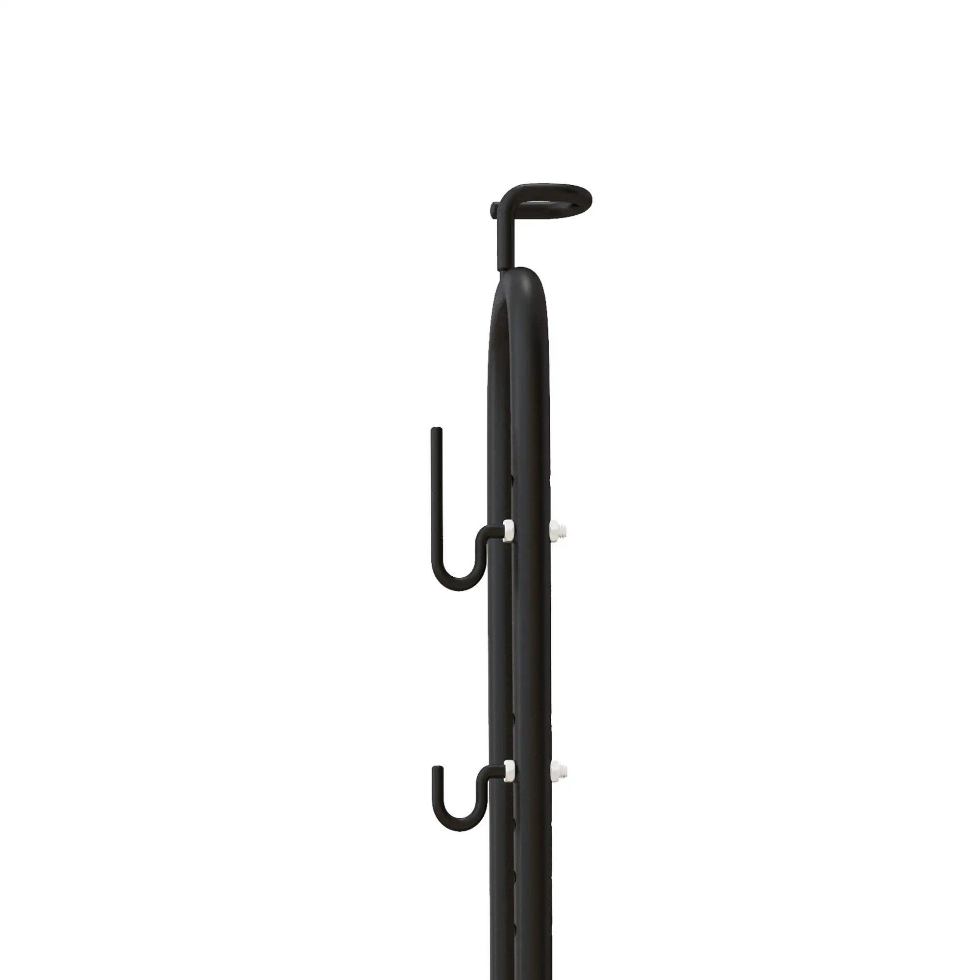 Vertical Horizontal Bike Rack, Adjustable Hooks, Fits 6