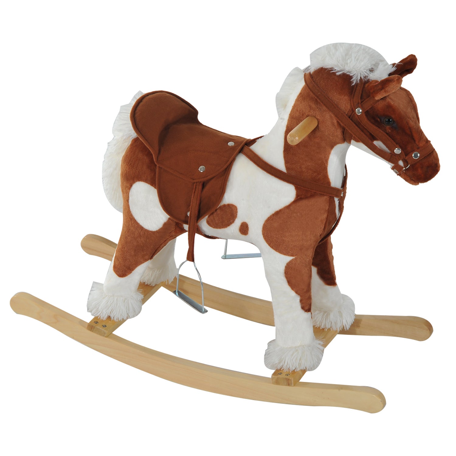 Kids Rocking Horse Ride on Toy for Toddler 3 year old with Nursery Rhyme Music and Light at Gallery Canada
