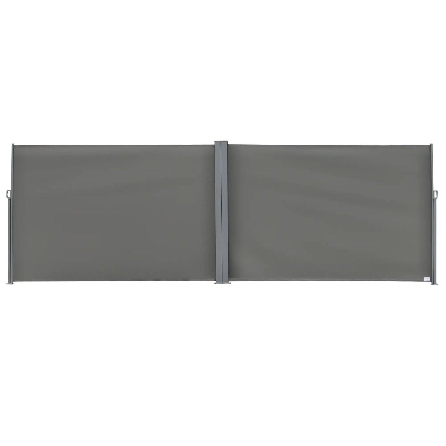 Retractable Double Side Awning, Folding Privacy Screen, Grey Side Awnings at Gallery Canada