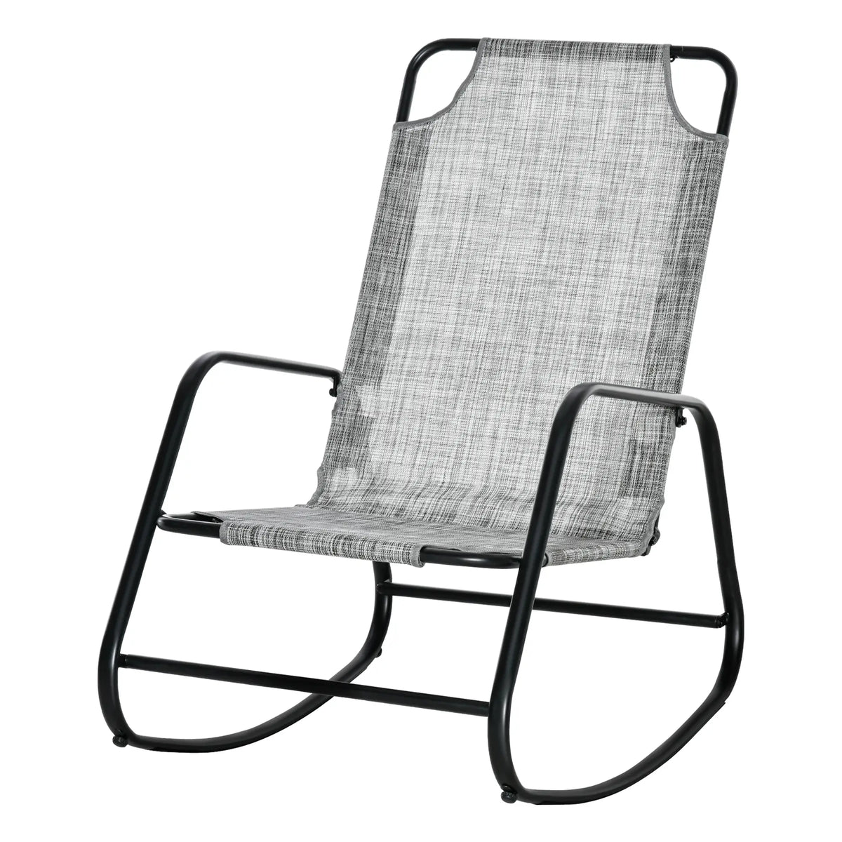 Garden Rocking Chair Outdoor Indoor, Grey Outdoor Rocking Chairs at Gallery Canada