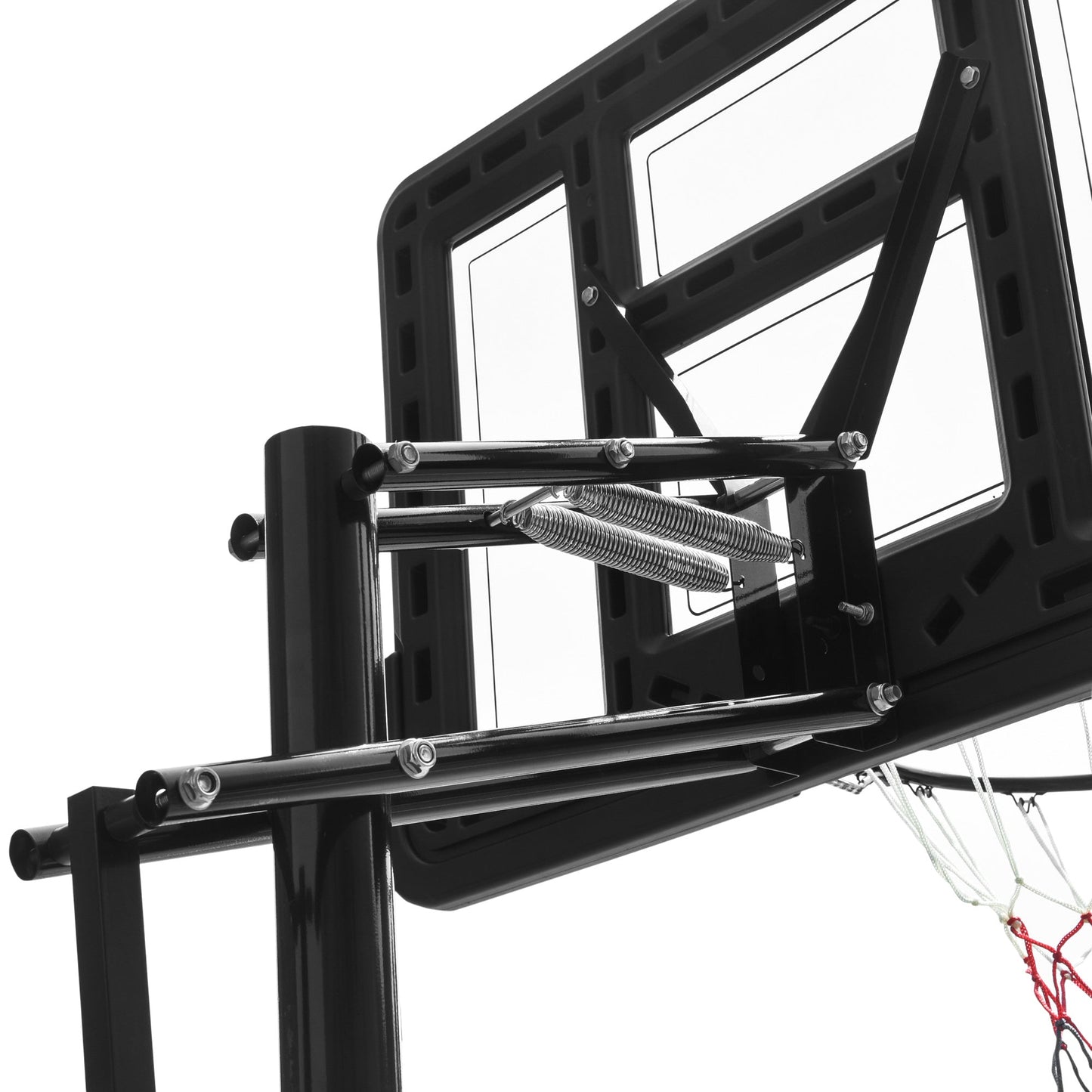 Portable Basketball Hoop System Stand Simple Lift Function from 8-10ft Adjustable for Youth Adults Indoor Outdoor Play at Gallery Canada