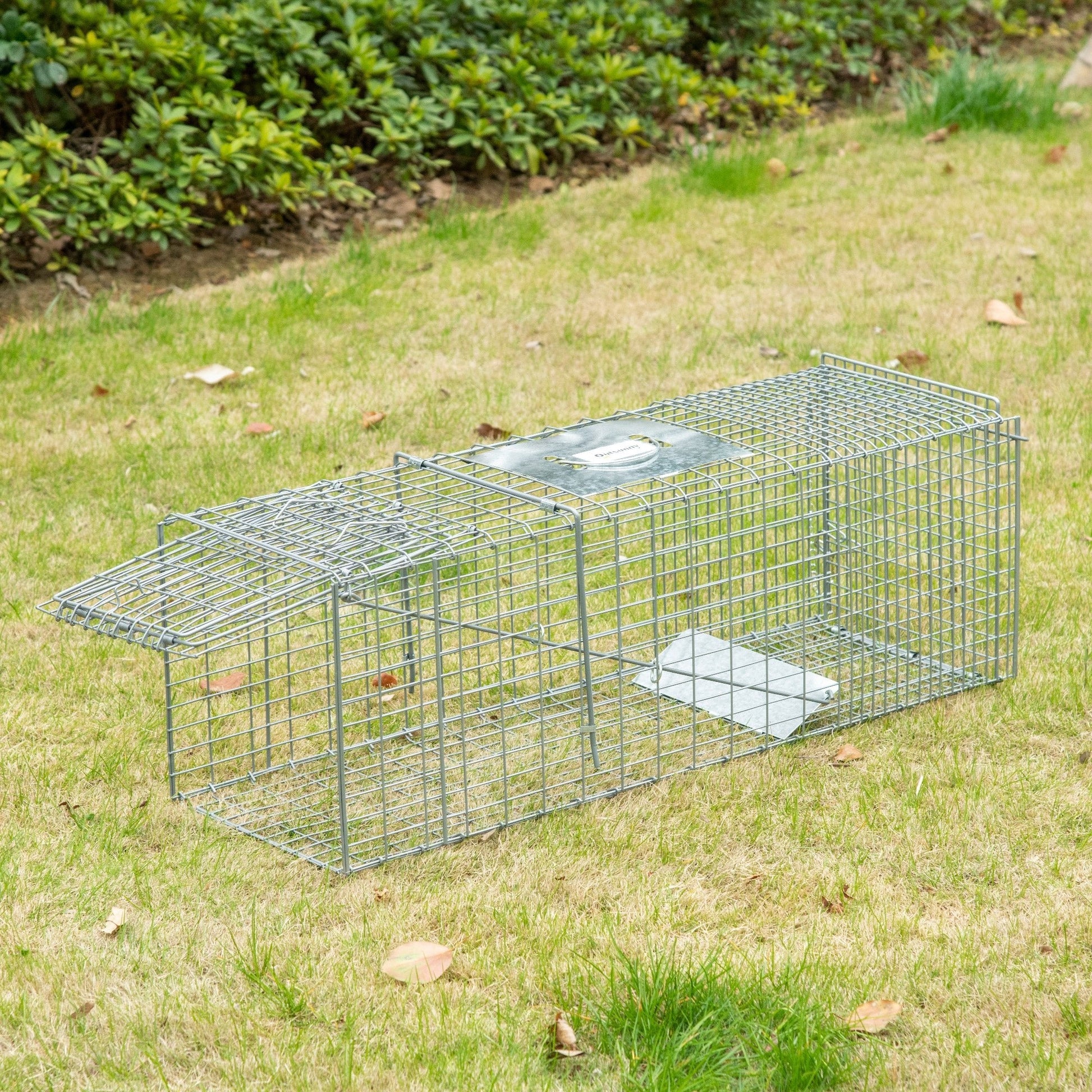 Live Animal Trap, One-Door Raccoon, Animal-Friendly Humane Catch &; Release Steel Cage for Squirrels, Rabbits, Mink, Gopher, Raccoons, Weasels, 36.6" x 12.2" x 13.6" at Gallery Canada