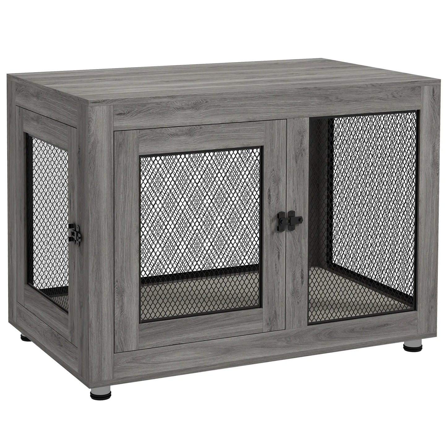 Pet Crate End Table, Water-resistant Cushion, Large Medium Dogs, Grey Houses, Kennels & Pens at Gallery Canada
