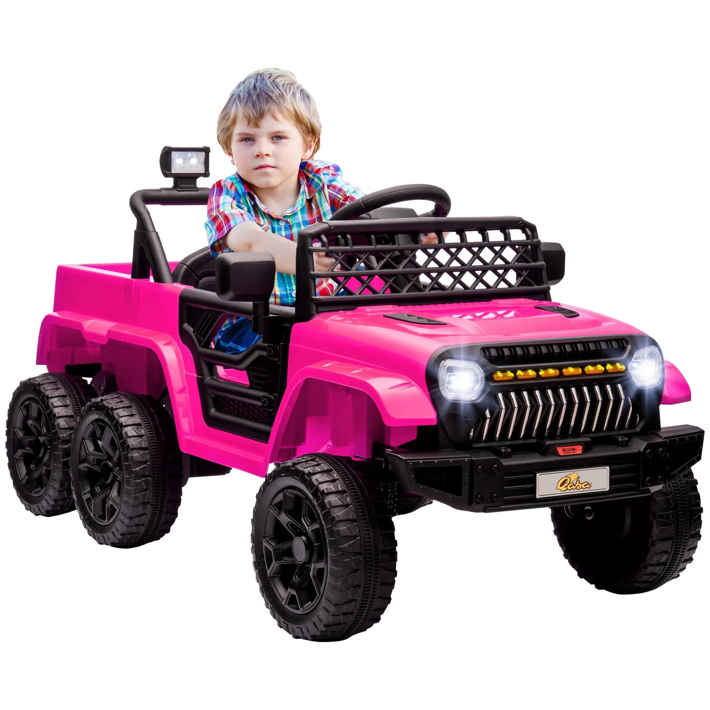 12V 4WD/2WD Kids Electric Car, Remote Control, Pink Electric Toy Cars at Gallery Canada