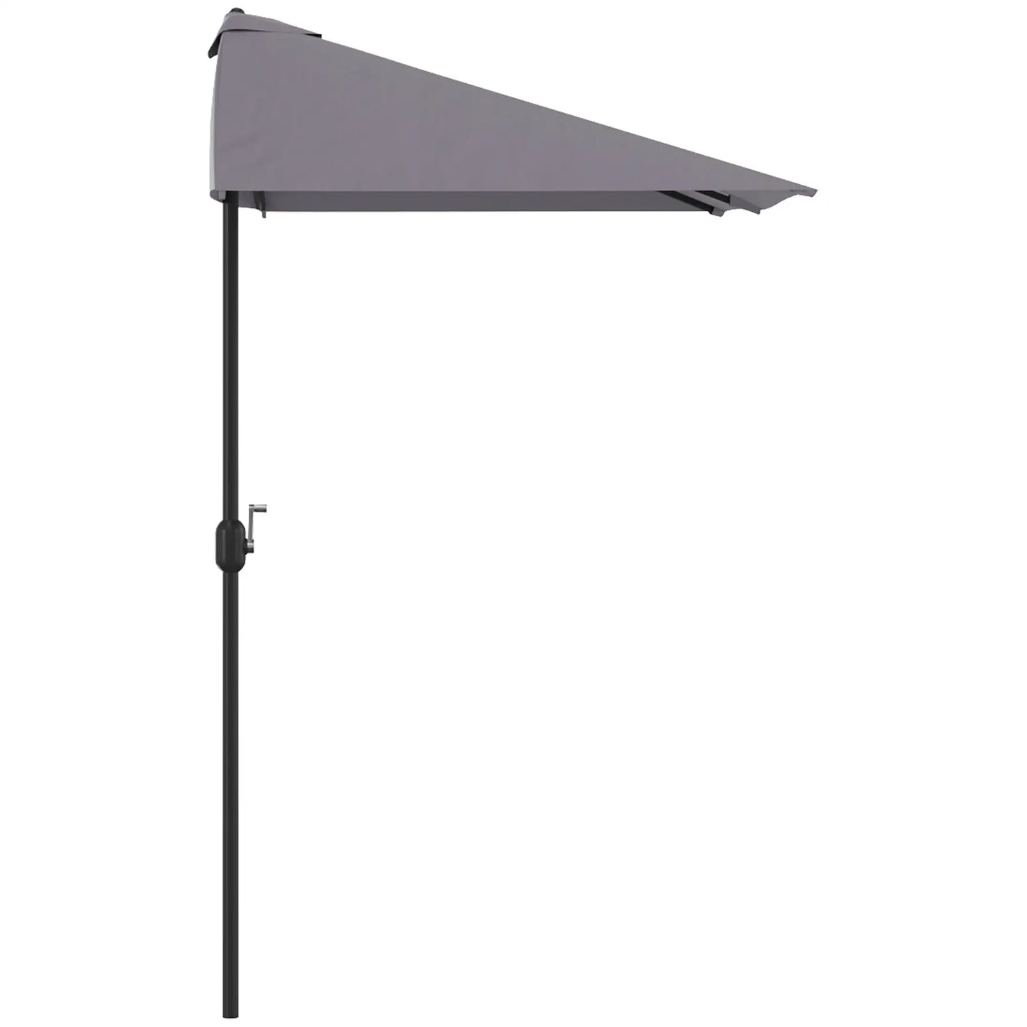 8ft Half Round Umbrella, Outdoor Patio Sun Shade, 5 Ribs Sun Umbrellas at Gallery Canada