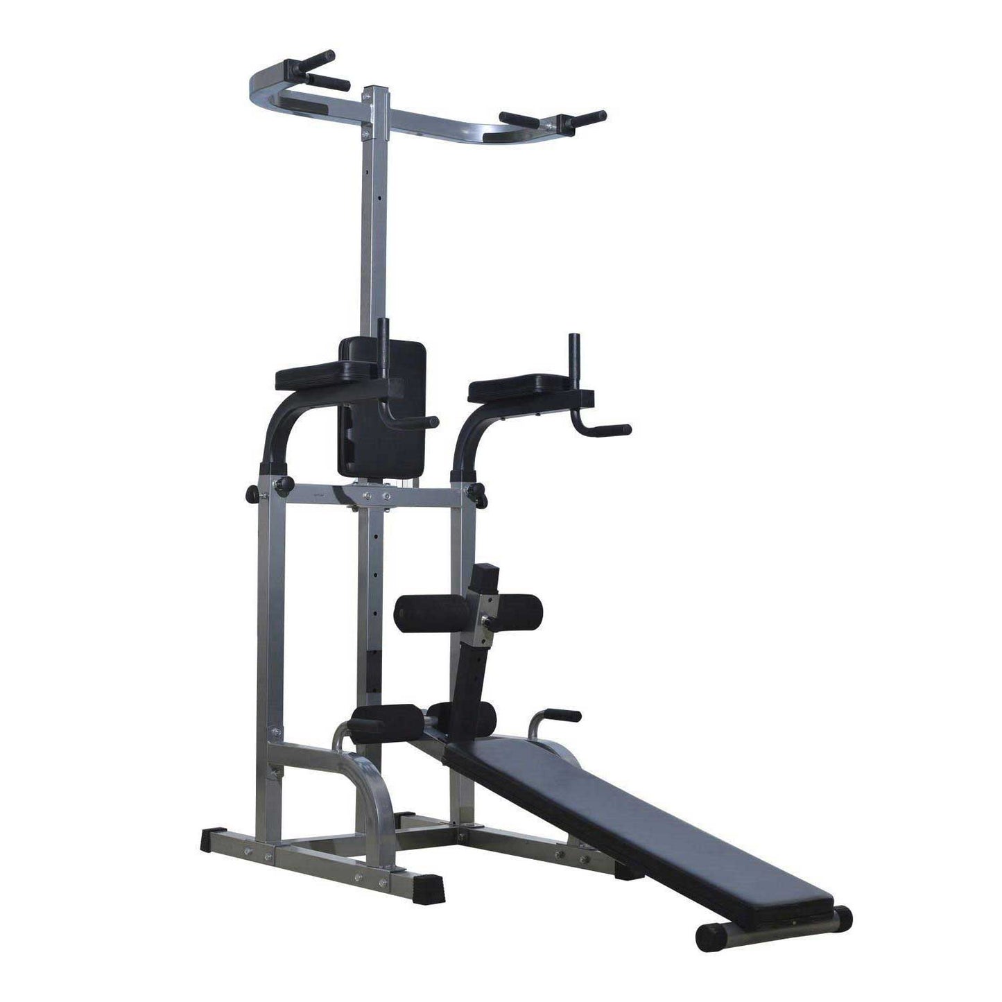 Multi-function Power Tower with Dip Station, Sit-up Bench, Pullup Bar, Push up Station, Combo Exercise Home Gym Fitness Equipment at Gallery Canada