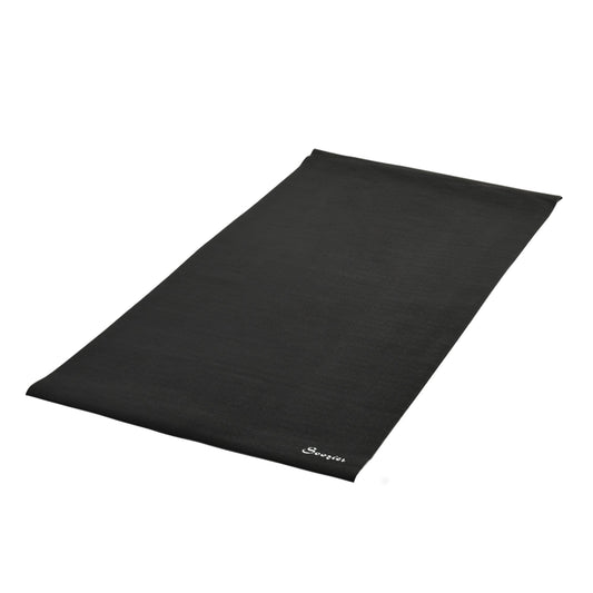 Multi-purpose Exercise Equipment Mat, Non-slip Treadmill Exercise Bike Floor Protection Mat, Gym Fitness Workout Mat, 7.2 x 3.9ft - Gallery Canada