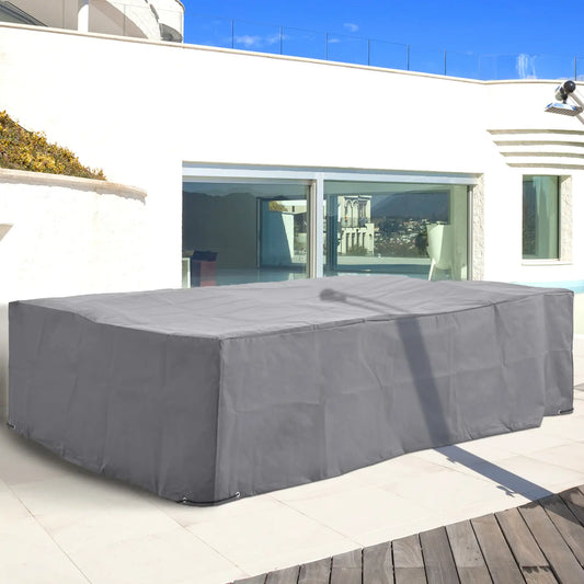 Waterproof Outdoor Furniture Cover, 97" x 65" x 26", Grey Patio Furniture Covers Grey at Gallery Canada