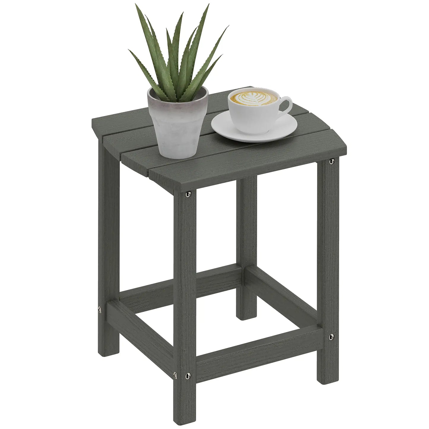 Outdoor Side Table, Patio End Table, Grey Patio Side Tables at Gallery Canada