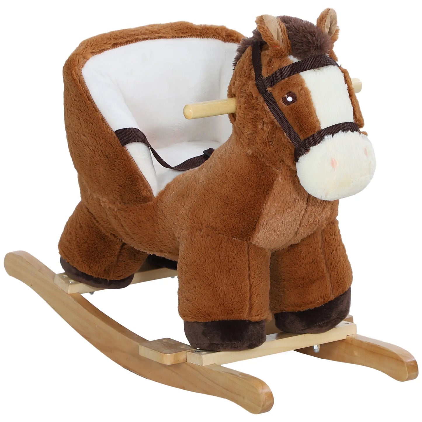 Plush Baby Rocking Horse, Animal Rocker for Toddlers 18-36 Months Rocking Horses at Gallery Canada