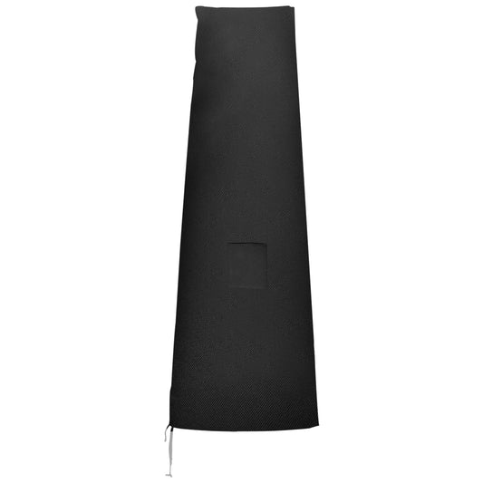 Outdoor Large Umbrella Cover Patio Cantilever Banana Parasol Protector Weather Resistant Black - Gallery Canada