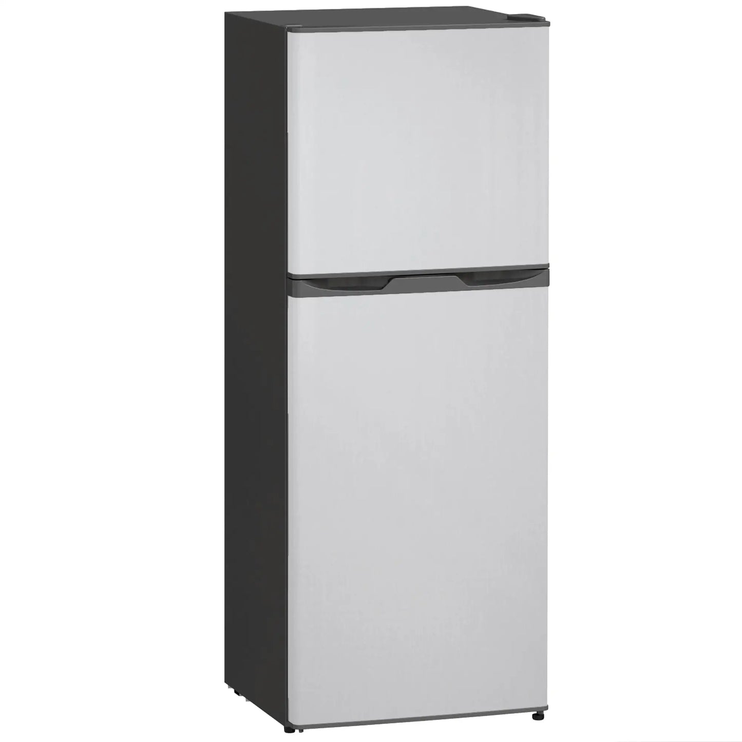 Double Door Mini Fridge with Freezer, 4.6 Cu.Ft, Silver Small Kitchen Appliances at Gallery Canada