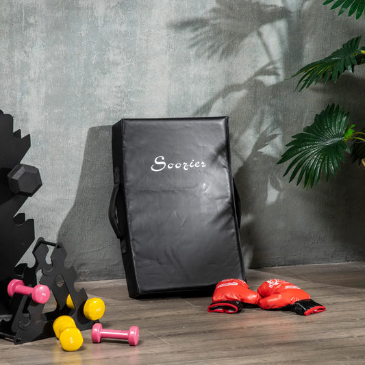 Boxing Pad, Kick Shield, Muay Thai Kicking Pad, MMA, Taekwondo Punching Bag Hangers Black at Gallery Canada