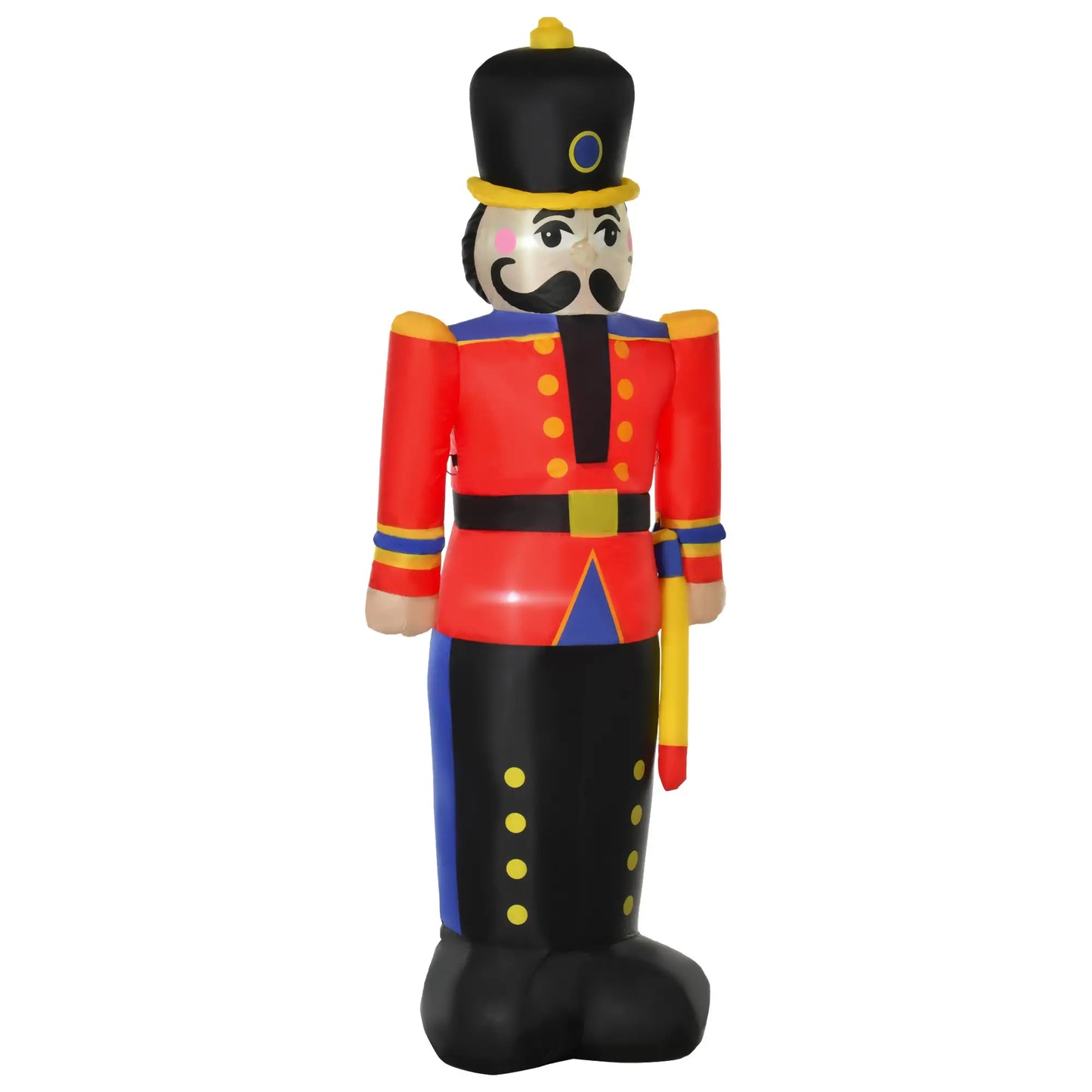 6 Ft Tall Nutcracker Toy Soldier, Lighted Inflatable Christmas Decoration Christmas Inflatables at Gallery Canada