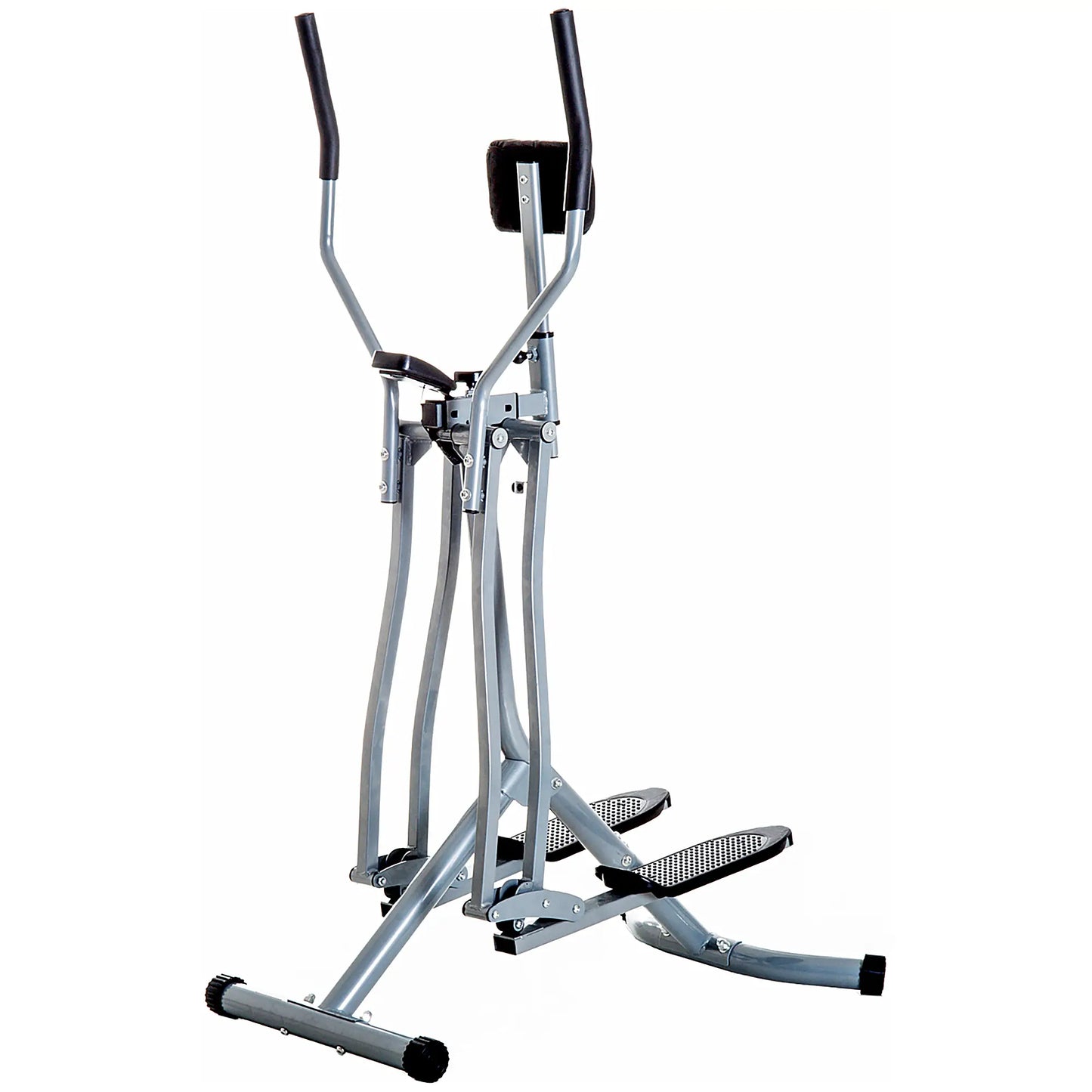 Upright Elliptical Trainer, Air Walker Exercise Machine, LCD Monitor, 242lbs Capacity, Grey Aerobic Equipment at Gallery Canada