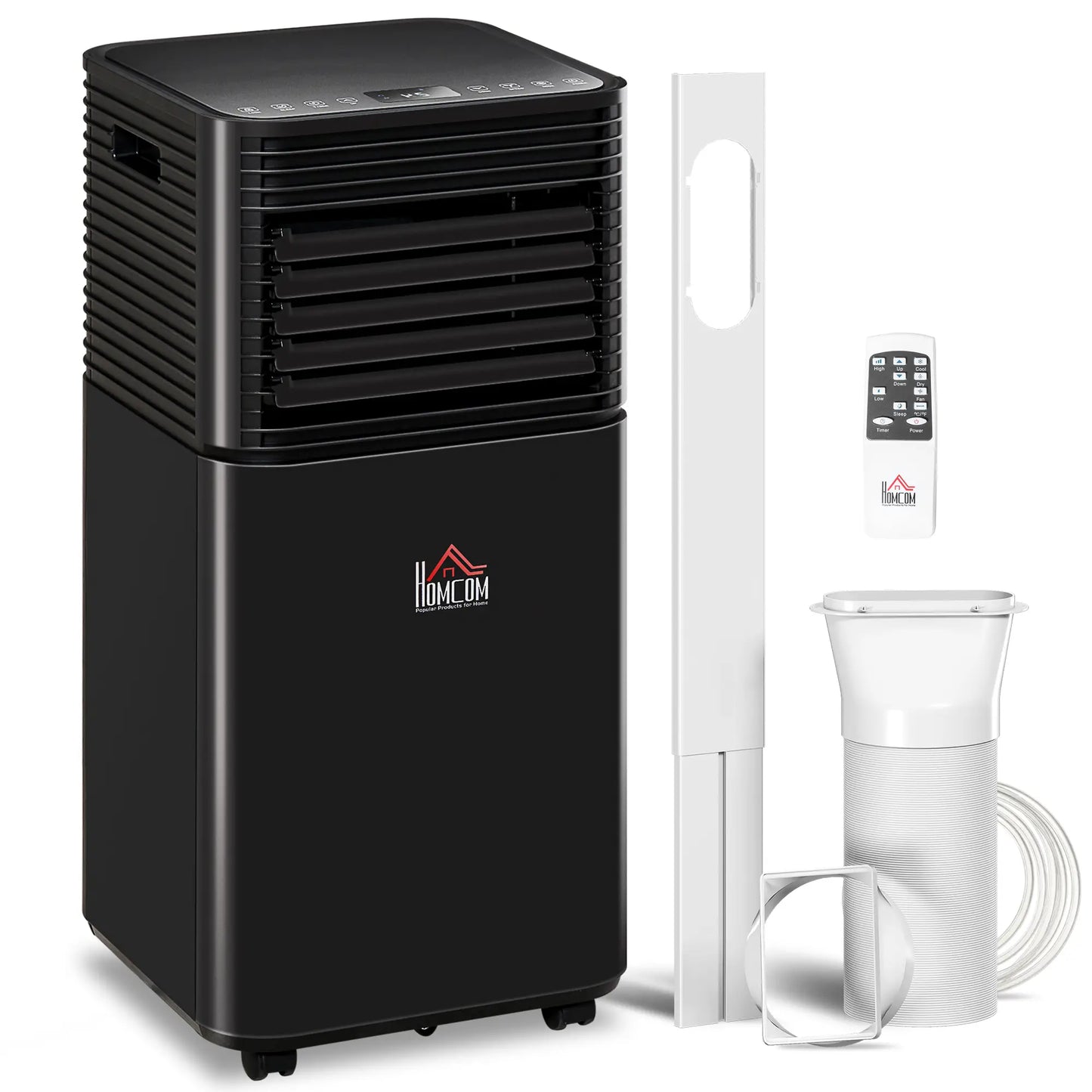 10000 BTU Portable Air Conditioner, Fan, Dehumidifier, Remote, 24H Timer, Black Air Conditioner at Gallery Canada